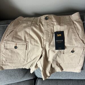 Lee Flex-to-Go Khaki Shorts